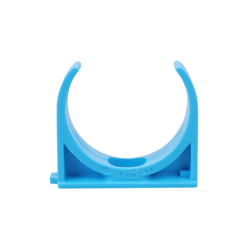 คลิปก้ามปู PVC ท่อน้ำไทย 1 1/2 นิ้ว สีฟ้า