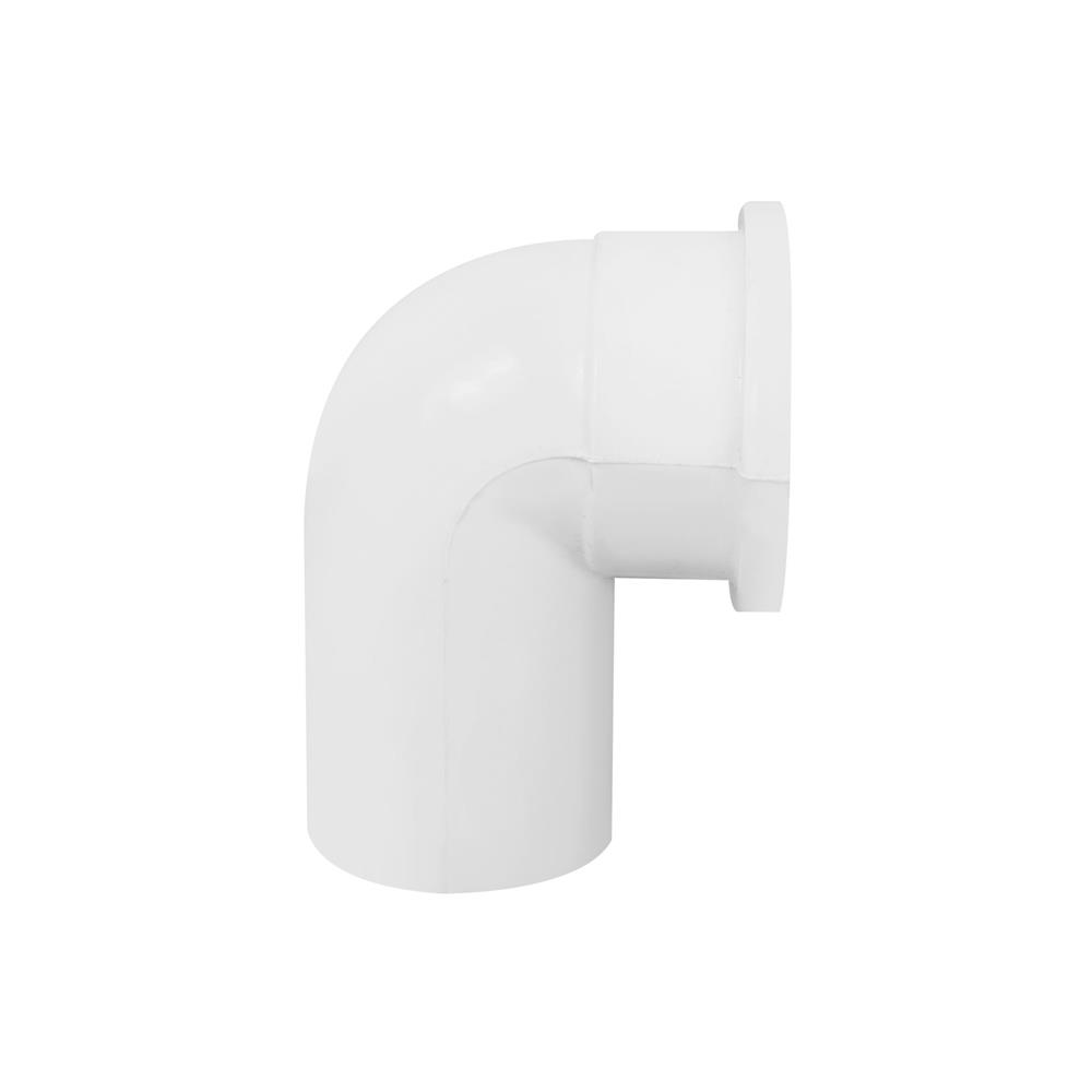 ข้องอ 90 องศา เกลียวใน ท่อน้ำไทย 1 นิ้ว สีขาว