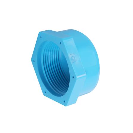 ฝาครอบเกลียว ท่อน้ำไทย 1 1/2 นิ้ว สีฟ้า_1