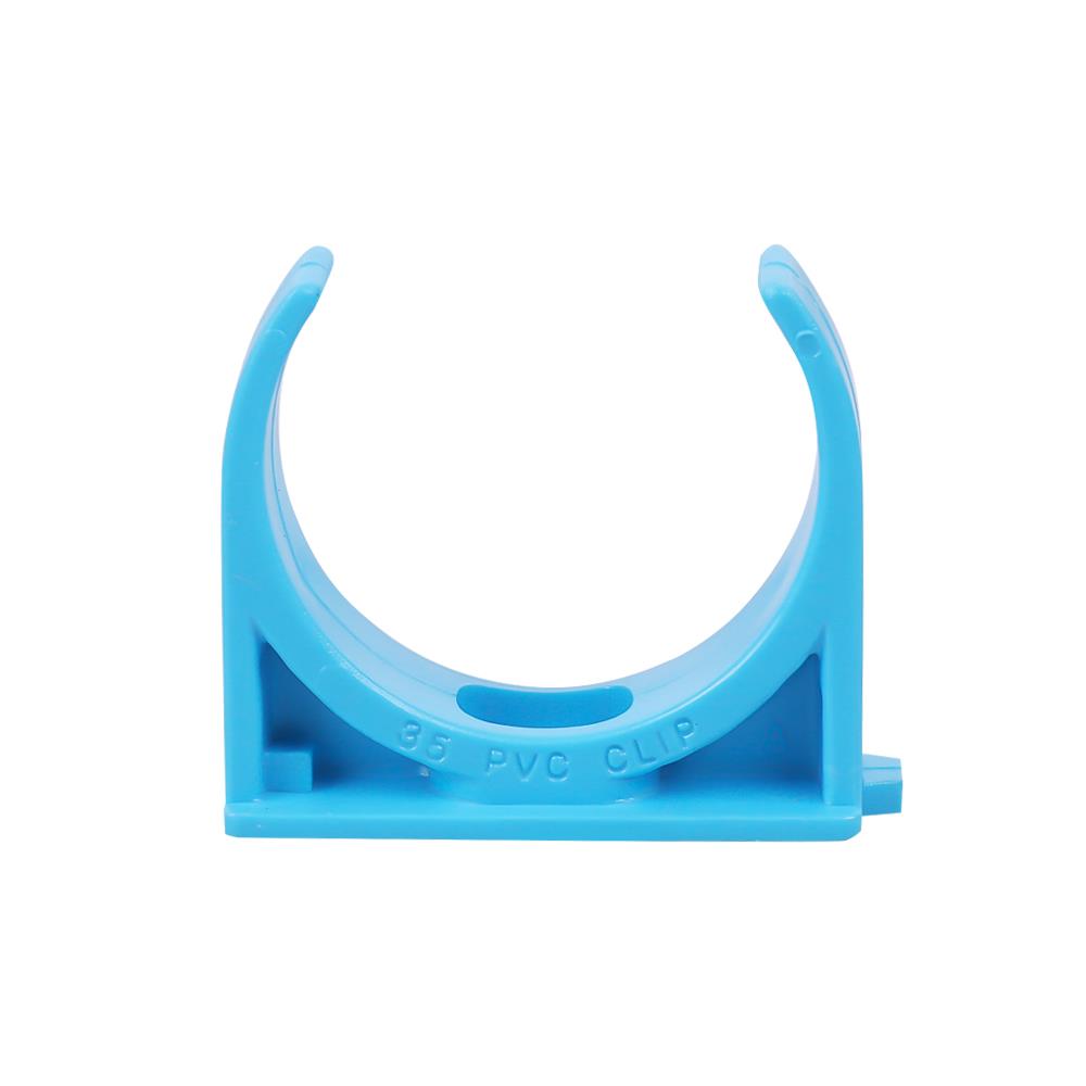 คลิปก้ามปู PVC ท่อน้ำไทย 1 1/4 นิ้ว สีฟ้า