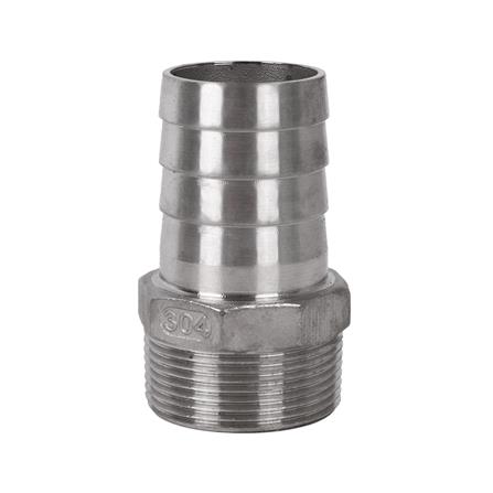 ข้อต่อตรงเกลียวในทองเหลือง ท่อน้ำไทย 3/4 นิ้ว สีขาว_1