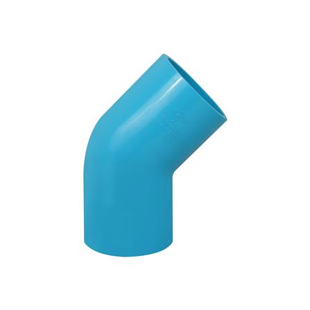 ข้องอ 45 องศา ท่อน้ำไทย 2 1/2 นิ้ว สีฟ้า_1