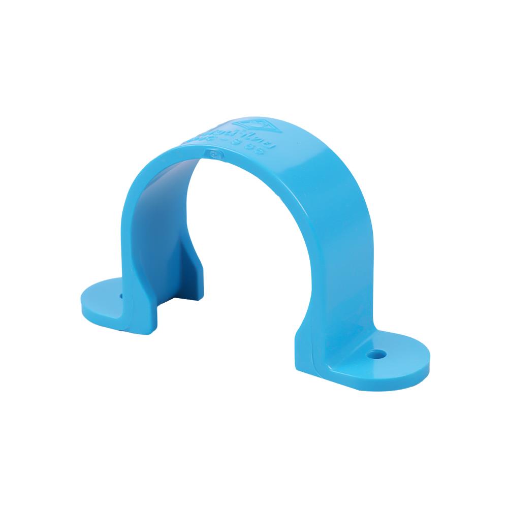 กิ๊ปจับท่อ PVC ตราท่อน้ำไทย 2 นิ้ว สีฟ้า