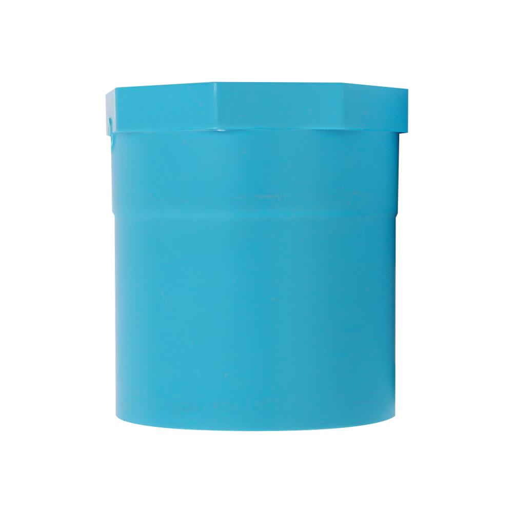 ข้อต่อตรงเกลียวใน ท่อน้ำไทย 3 นิ้ว สีฟ้า