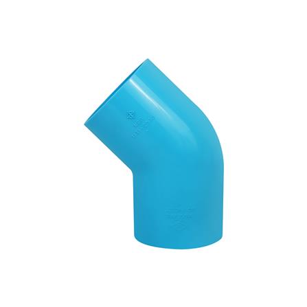 ข้องอ 45 องศา ท่อน้ำไทย 3 นิ้ว สีฟ้า_1