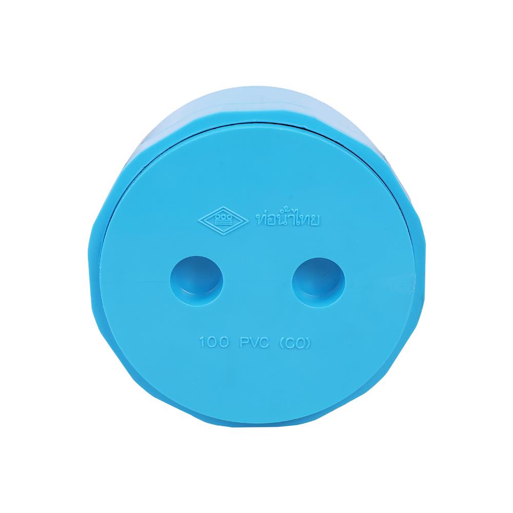 ท่อสั้นฝาปิดเกลียว PVC ท่อน้ำไทย 100 4 นิ้ว