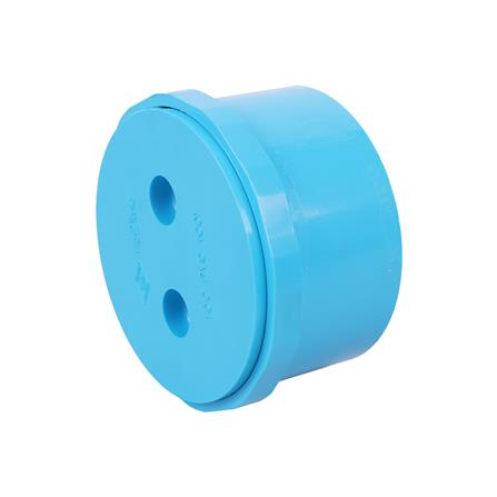 ท่อสั้นฝาปิดเกลียว PVC ท่อน้ำไทย 100 4 นิ้ว_0