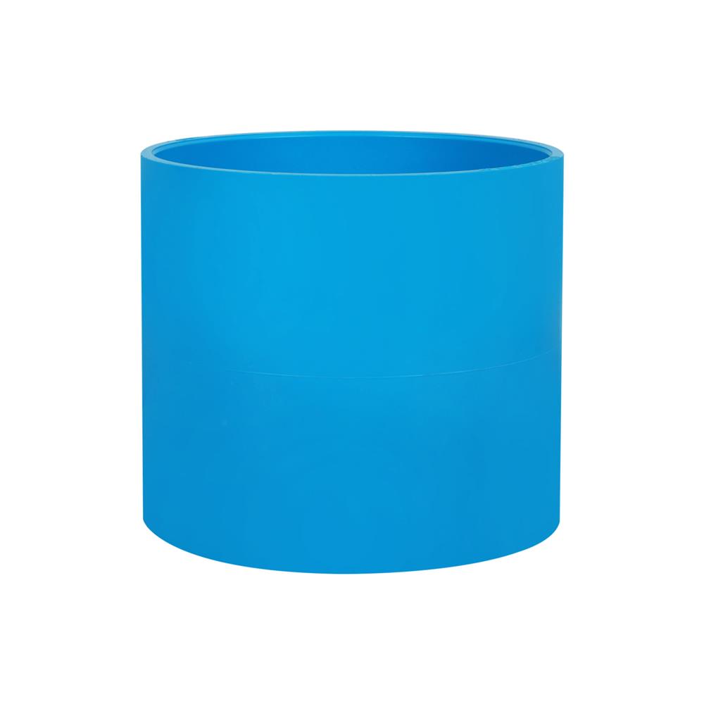 ข้อต่อตรงบาง PVC SCG 6 นิ้ว สีฟ้า