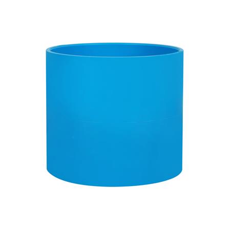 ข้อต่อตรงบาง PVC SCG 6 นิ้ว สีฟ้า