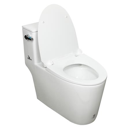 สุขภัณฑ์ 1 ชิ้น NASCO NC-8888S-WA 3/6 ลิตร สีขาว_2