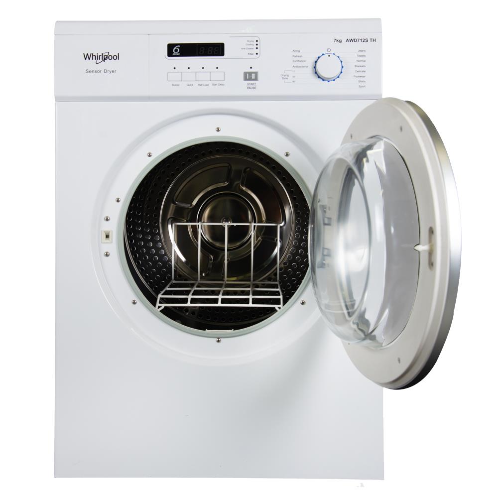 เครื่องอบผ้าฝาหน้า WHIRLPOOL AWD712S TH 7 กก.