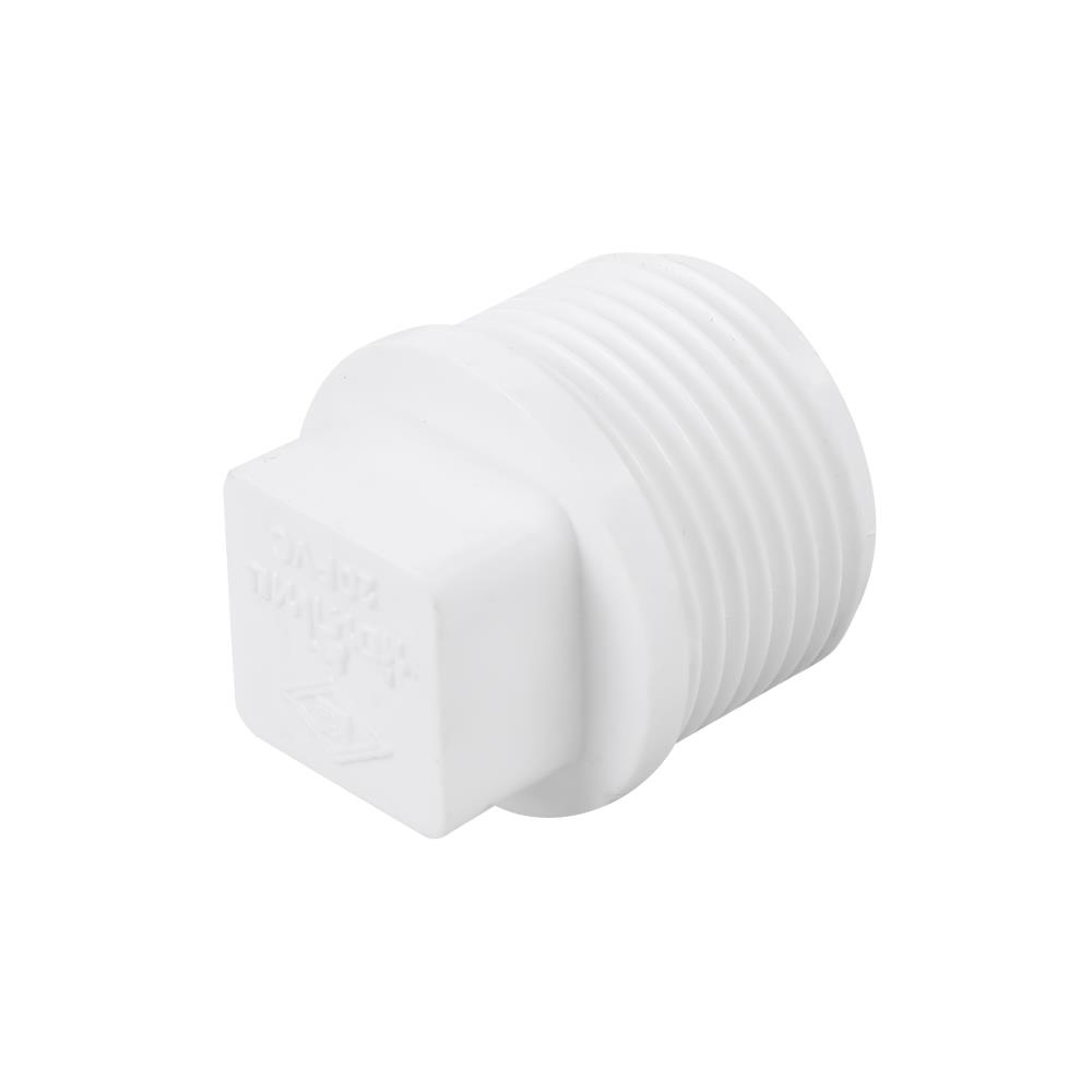 ปลั๊กอุดเกลียวนอก ท่อน้ำไทย 3/4 นิ้ว สีขาว
