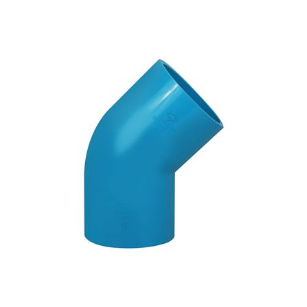 ข้องอ 45 องศา ท่อน้ำไทย 4 นิ้ว สีฟ้า_1