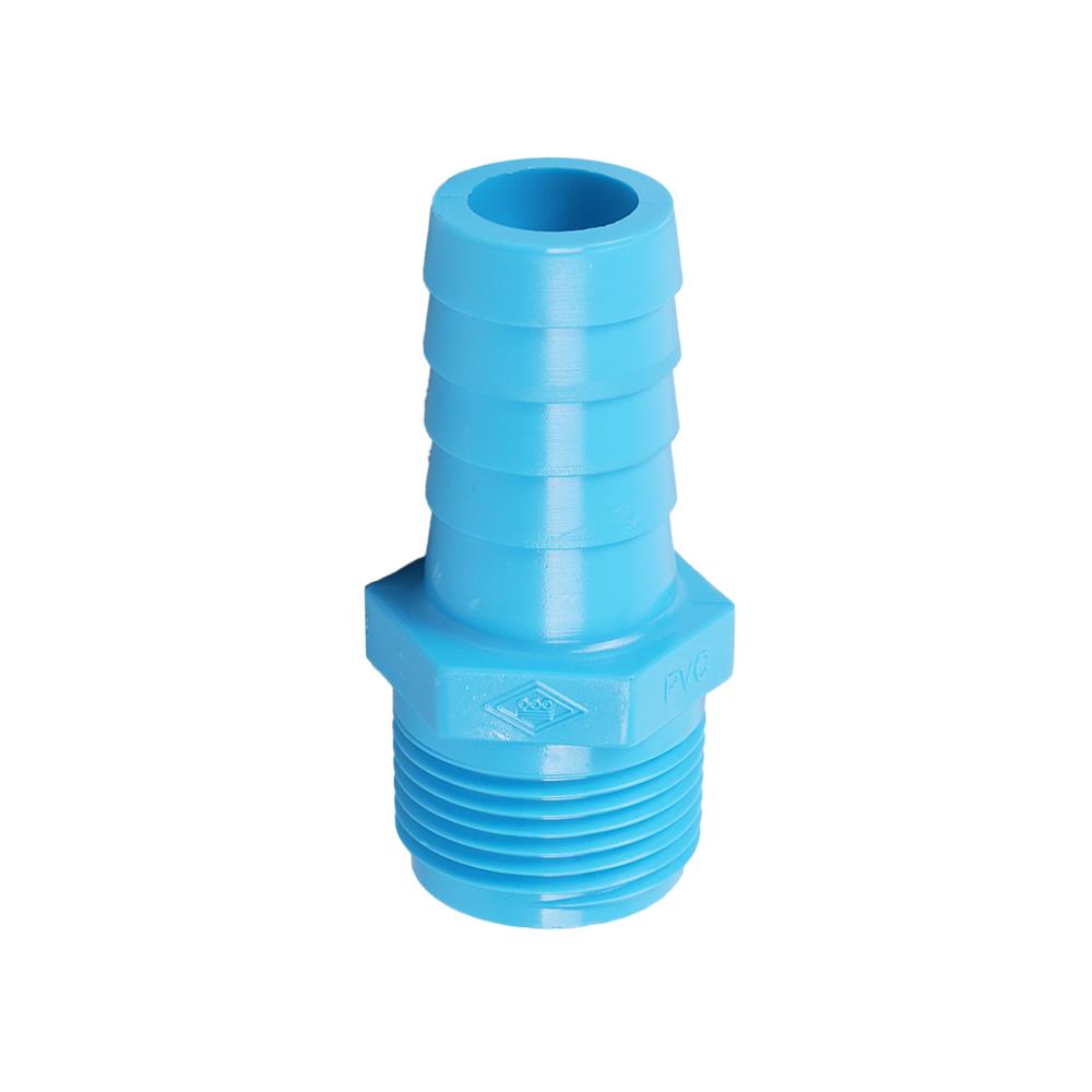 ข้อต่อหางปลาไหล PVC เกลียวนอก ท่อน้ำไทย 1 นิ้ว