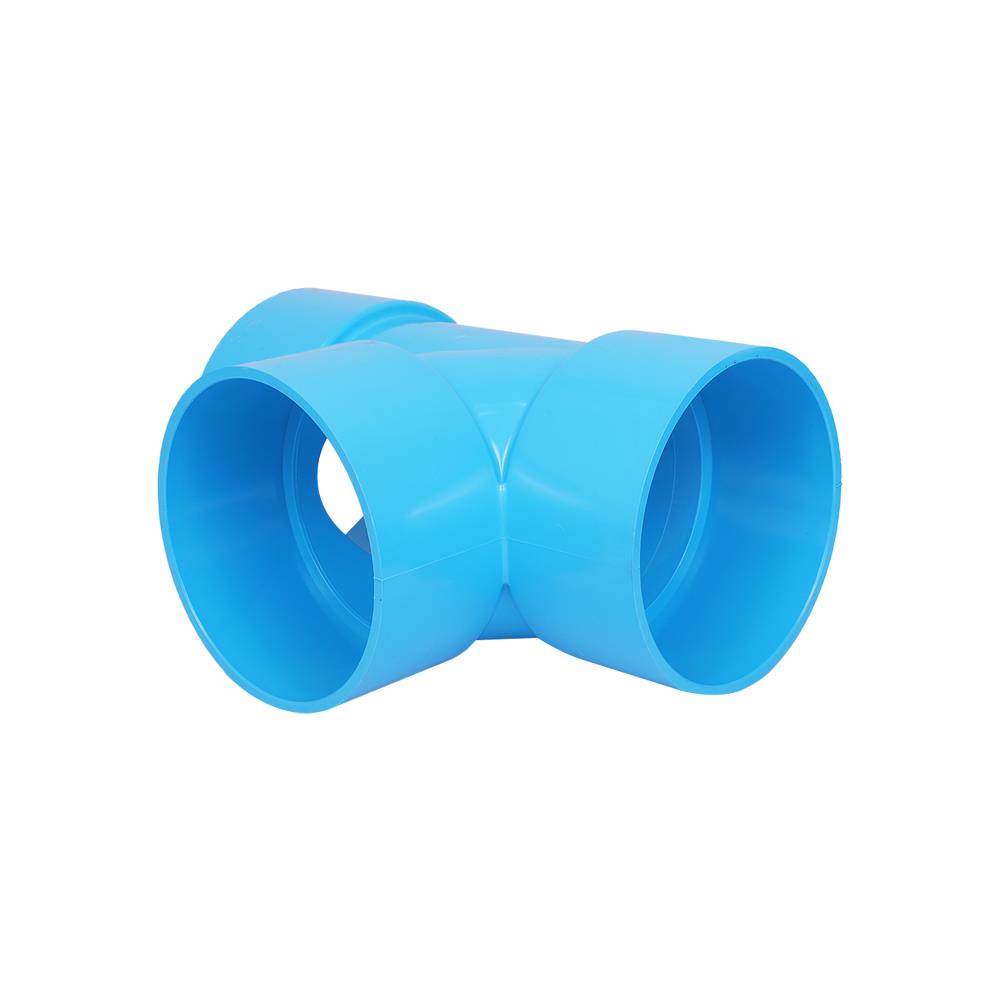 สามทาง-บาง PVC SCG 6 นิ้ว สีฟ้า