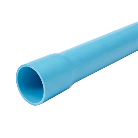 ท่อประปา ปลายบาน เสือ CLASS 5 1 1/2 นิ้ว 4 เมตร สีฟ้า_0