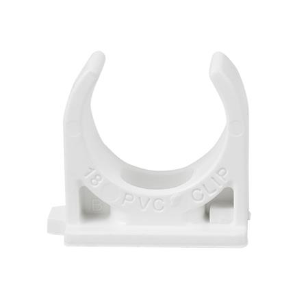 คลิปก้ามปู PVC ท่อน้ำไทย 1/2 นิ้ว สีขาว_1