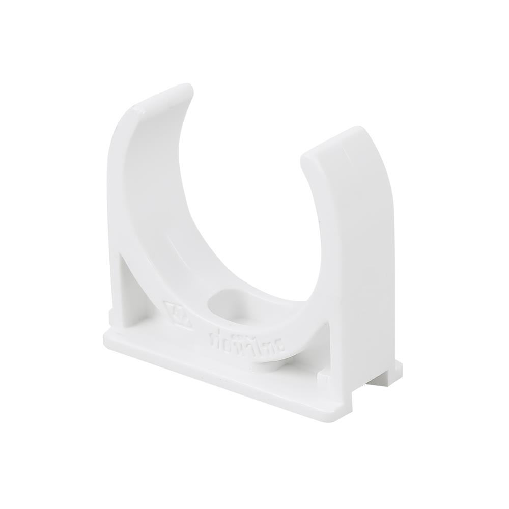 คลิปก้ามปู PVC ท่อน้ำไทย 1 นิ้ว สีขาว