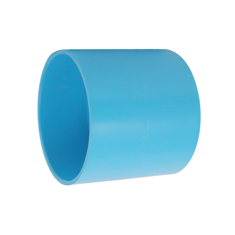 ข้อต่อตรงบาง PVC SCG 5 นิ้ว สีฟ้า