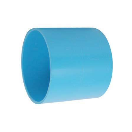 ข้อต่อตรงบาง PVC SCG 5 นิ้ว สีฟ้า