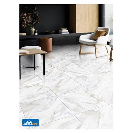 กระเบื้องพื้น 16x16 นิ้ว COTTO มิราเบล ขาว EXC PM_4