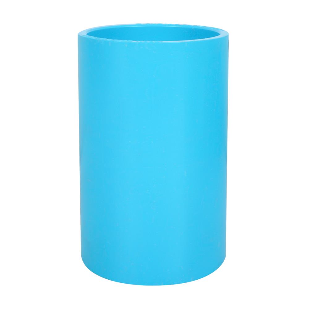 ข้อต่อตรง PVC SCG 3 นิ้ว สีฟ้า