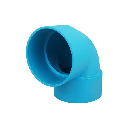 ข้องอ 90 องศา บาง SCG 150 มม. 6 นิ้ว สีฟ้า