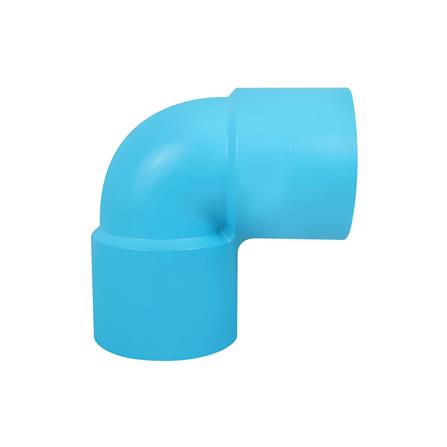 ข้องอ 90 องศา หนา SCG 150 มม. 6 นิ้ว สีฟ้า_1