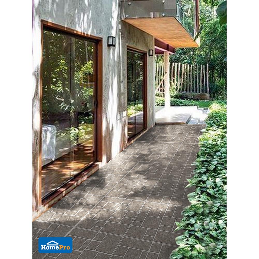 กระเบื้องพื้น 16x16 นิ้ว TARA โนเบล น้ำตาล (EXC) A 0.96 ตร.ม.