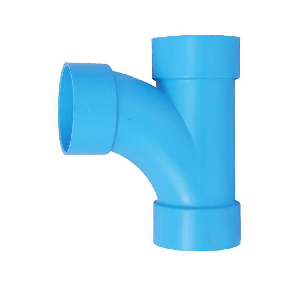 ข้อต่อสามทางทีวาย-บาง SCG 2 1/2 นิ้ว สีฟ้า