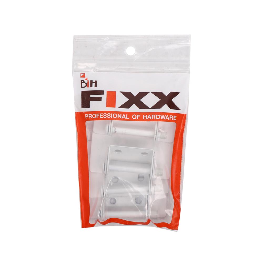 บานพับมุ้งลวดหน้าต่างธรรมดา BIH สีขาวนม แพ็ก 4 ชิ้น