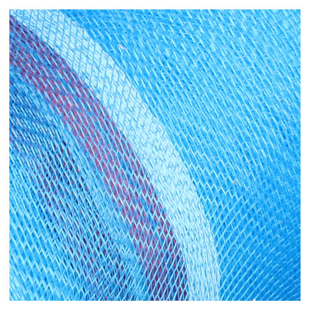 มุ้งไนลอน ตราสไปเดอร์ 16X200X26 หลา สีฟ้า