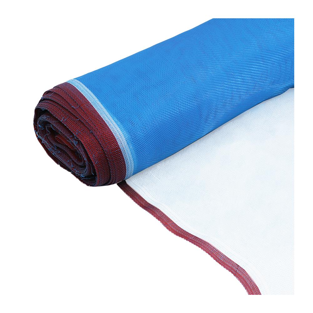 มุ้งไนลอน ตราสไปเดอร์ 16X150X26 หลา สีฟ้า