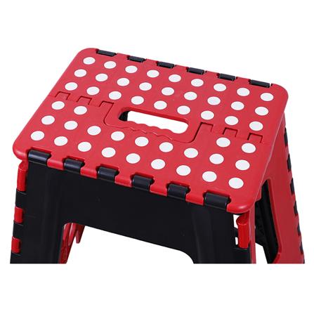 เก้าอี้พับ FREEZETO AB DOSOL สีดำ/แดง_3