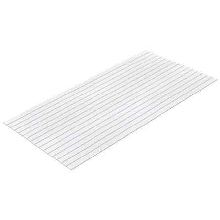 บอร์ด งานฝ้า DURAONE เซาะร่อง V 3 นิ้ว 120X240X0.6 ซม. สีธรรมชาติ_0