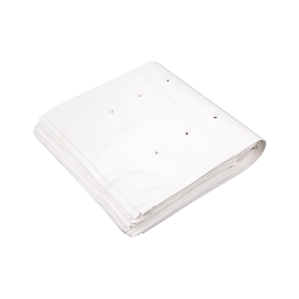 ถุงเพาะชำ เมล่อน 8X16 นิ้ว สีขาว