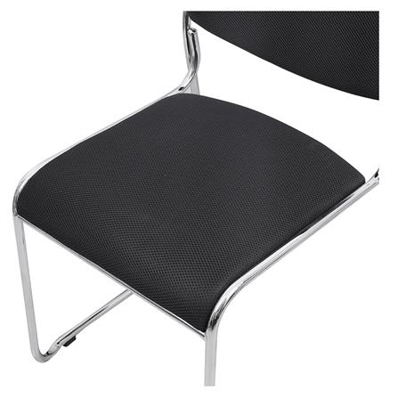 เก้าอี้รับรอง FURDINI MILANO สีดำ_3