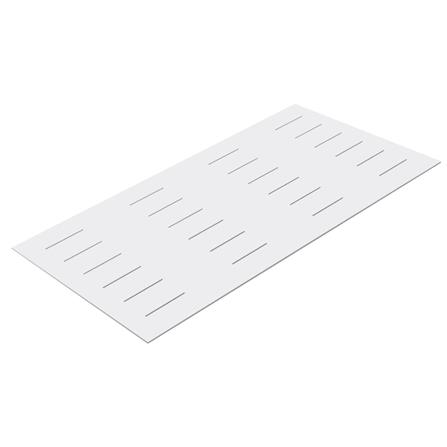 ฝ้าระบายอากาศกันแมลง DURAONE ลายคลาสสิก 60X120X0.4 ซม. สีซีเมนต์