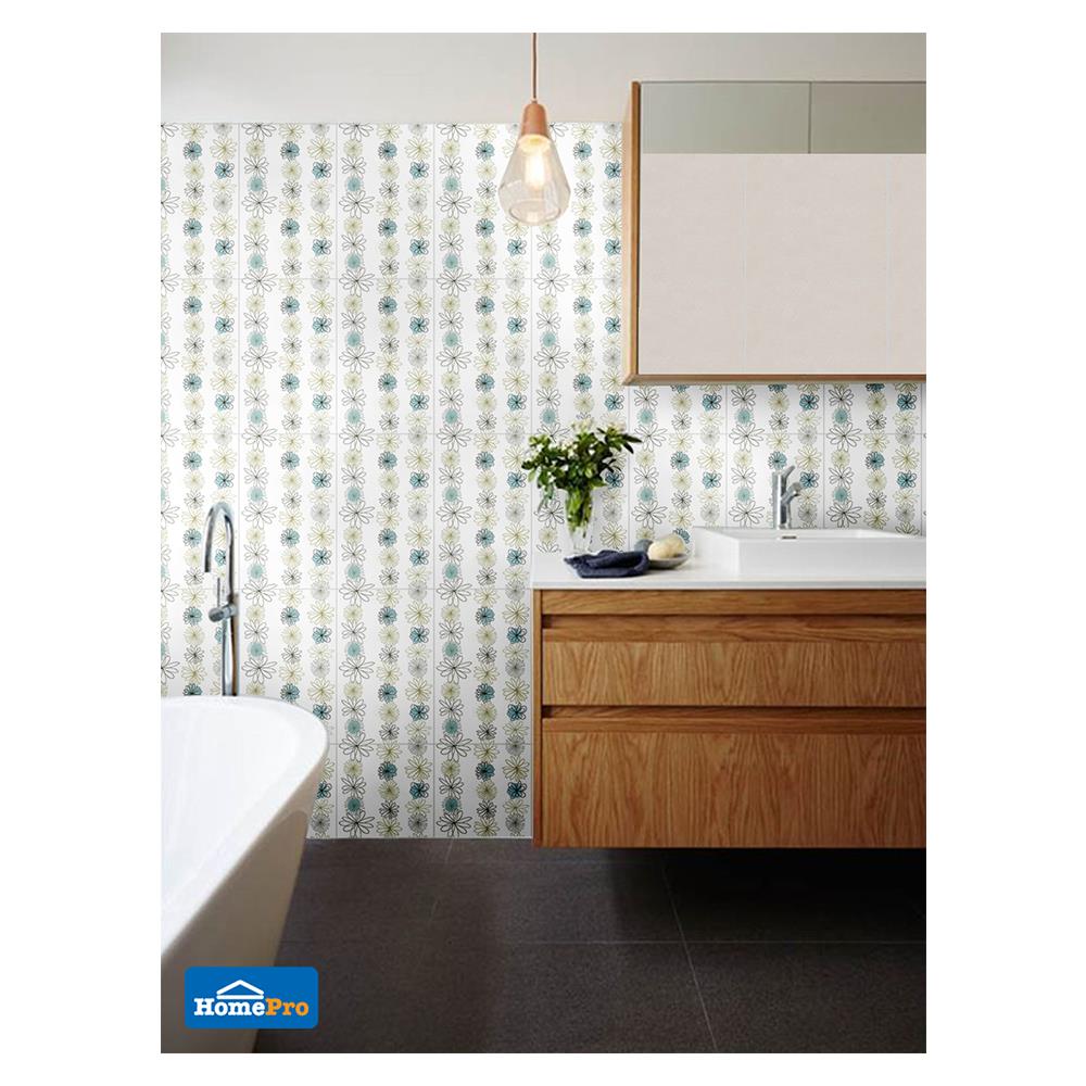 กระเบื้องผนัง 10x16 นิ้ว DURAGRES เจนเนอร์ บลู A 1M2