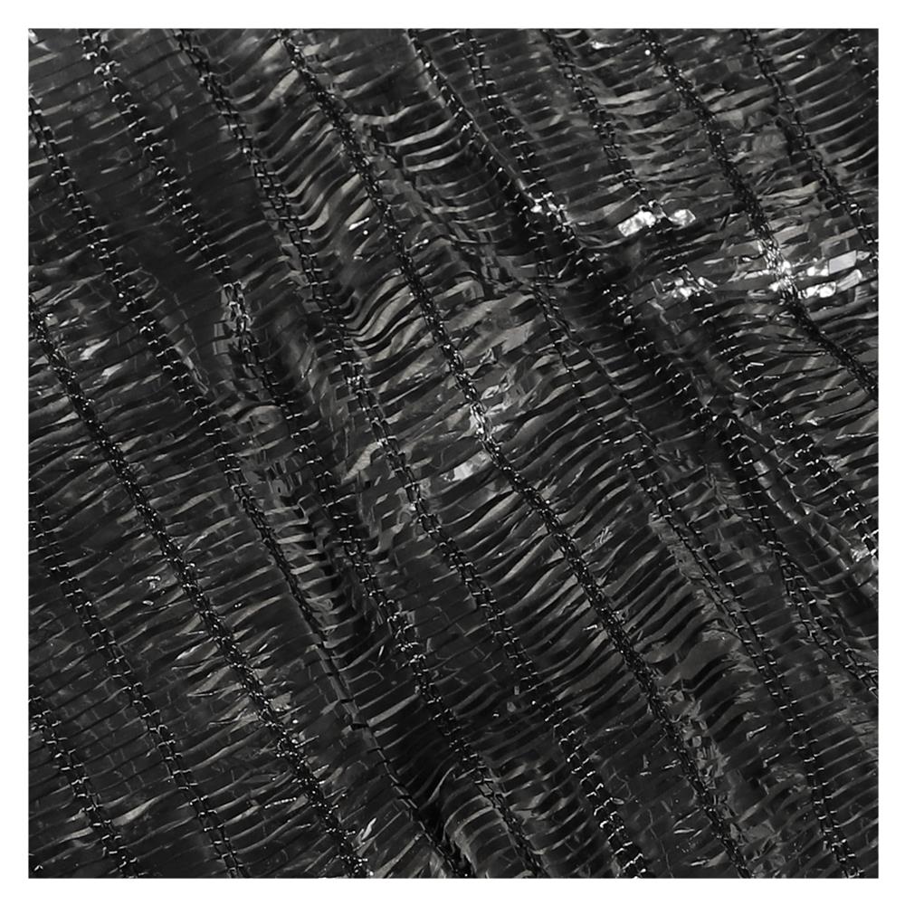 สแลนม้วนกรองแสง 60 เปอร์เซ็นต์ ทอ 1 เข็ม GARTENE 2 ม.X100 หลา สีดำ