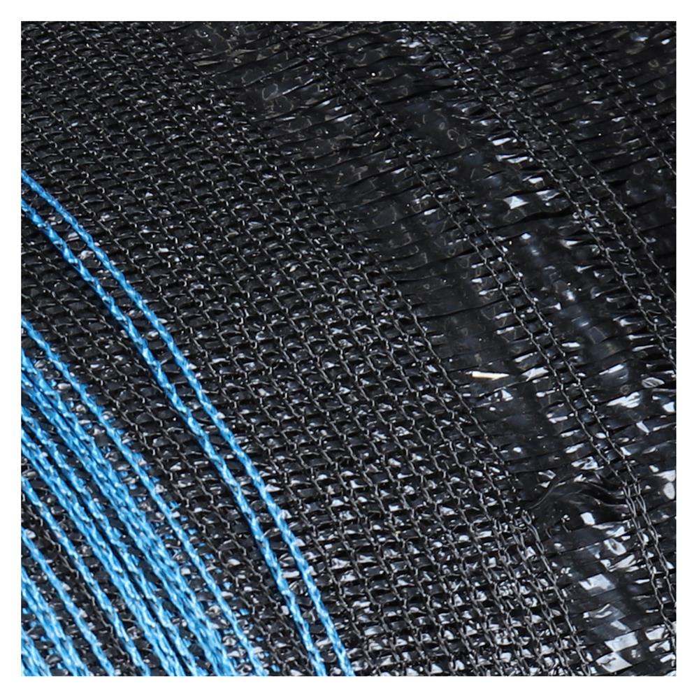 สแลนม้วนกรองแสง 80 เปอร์เซ็นต์ ทอ 1 เข็ม GARTENE 2 ม.X100 หลา สีดำ