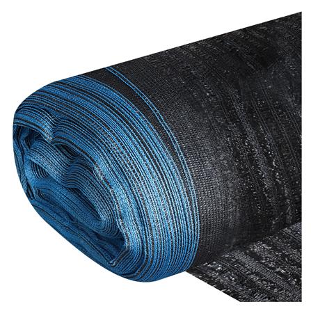 สแลนม้วนกรองแสง 80 เปอร์เซ็นต์ ทอ 1 เข็ม GARTENE 2 ม.X100 หลา สีดำ