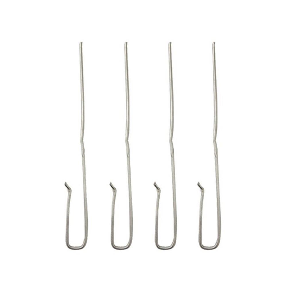 ตะขอเกี่ยว TRK 15x1.2x1 ซม. สีเงิน (แพ็ก 50 ชิ้น)