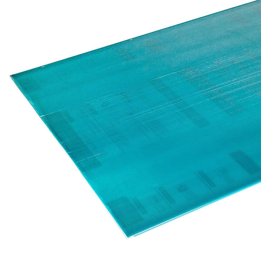 แผ่นโพลีคาร์บอเนต ลูกฟูก V-MAX W-09 6 มม. 1.22X2.44 ม. สีฟ้าน้ำทะเล