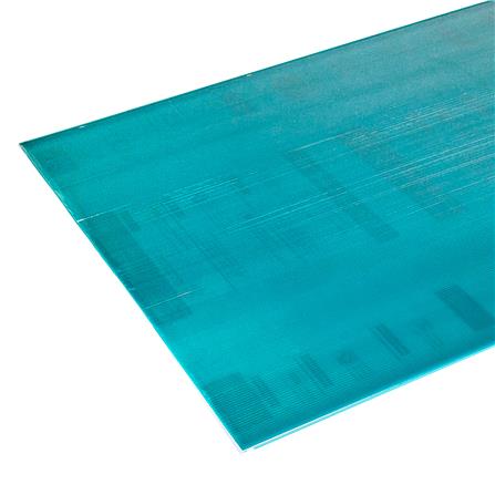 แผ่นโพลีคาร์บอเนต ลูกฟูก V-MAX W-09 6 มม. 1.22X2.44 ม. สีฟ้าน้ำทะเล_1