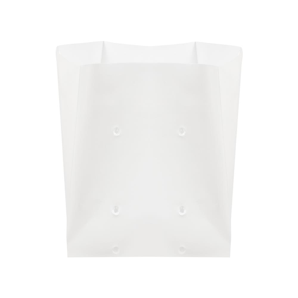 ถุงเพาะชำ ตราเมล่อน 8x13 นิ้ว สีขาว