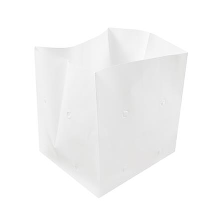 ถุงเพาะชำ ตราเมล่อน 8x13 นิ้ว สีขาว