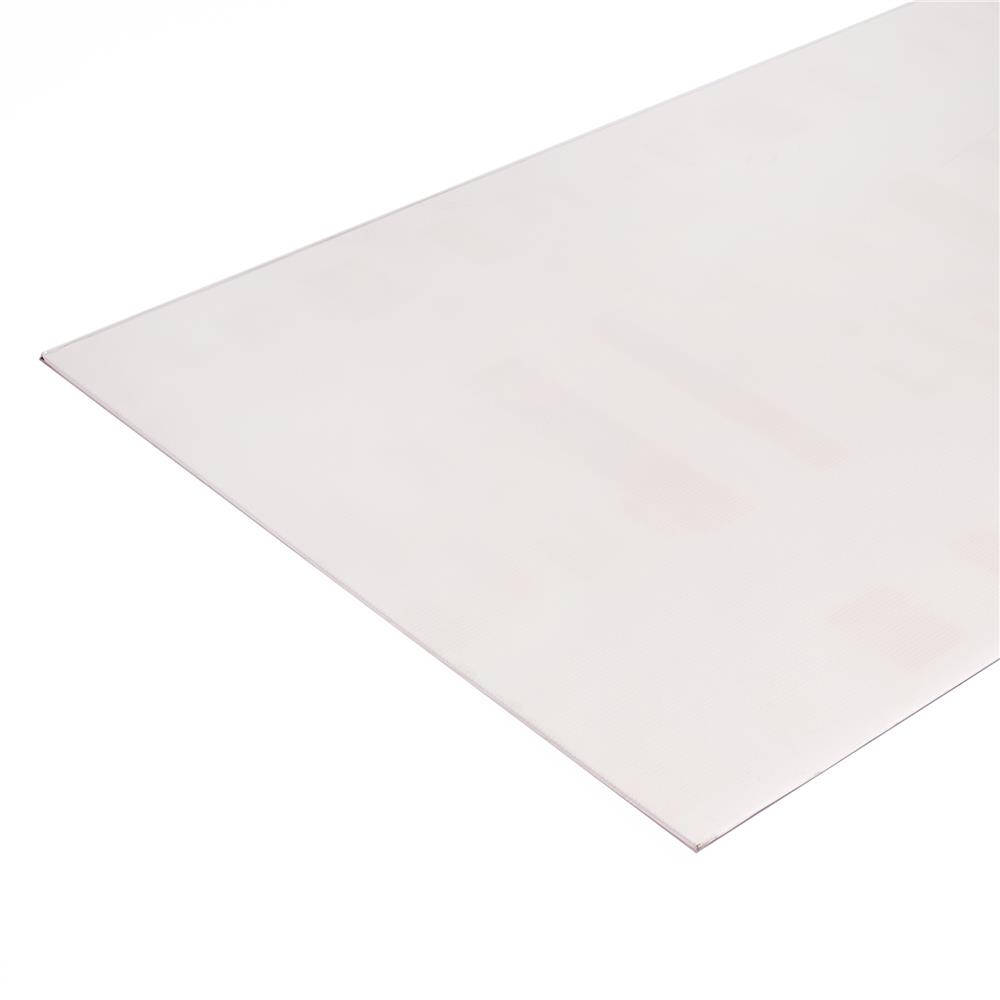 แผ่นโพลีคาร์บอเนต ลูกฟูก V-MAX W-01 6 มม. 1.22X2.44 ม. สีขาว