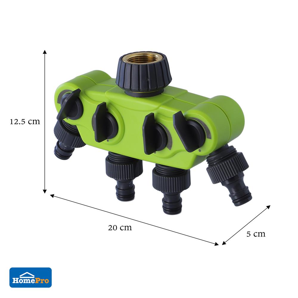 ข้อต่อสวมก็อก 4 ทิศทาง SPRING DGH2112