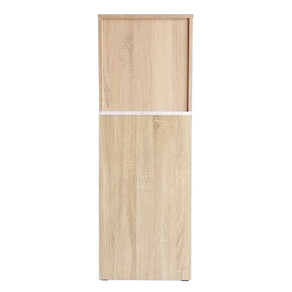 โต๊ะทำงาน INHOME TS9000 สีโซลิดโอ๊ค/หินขาว